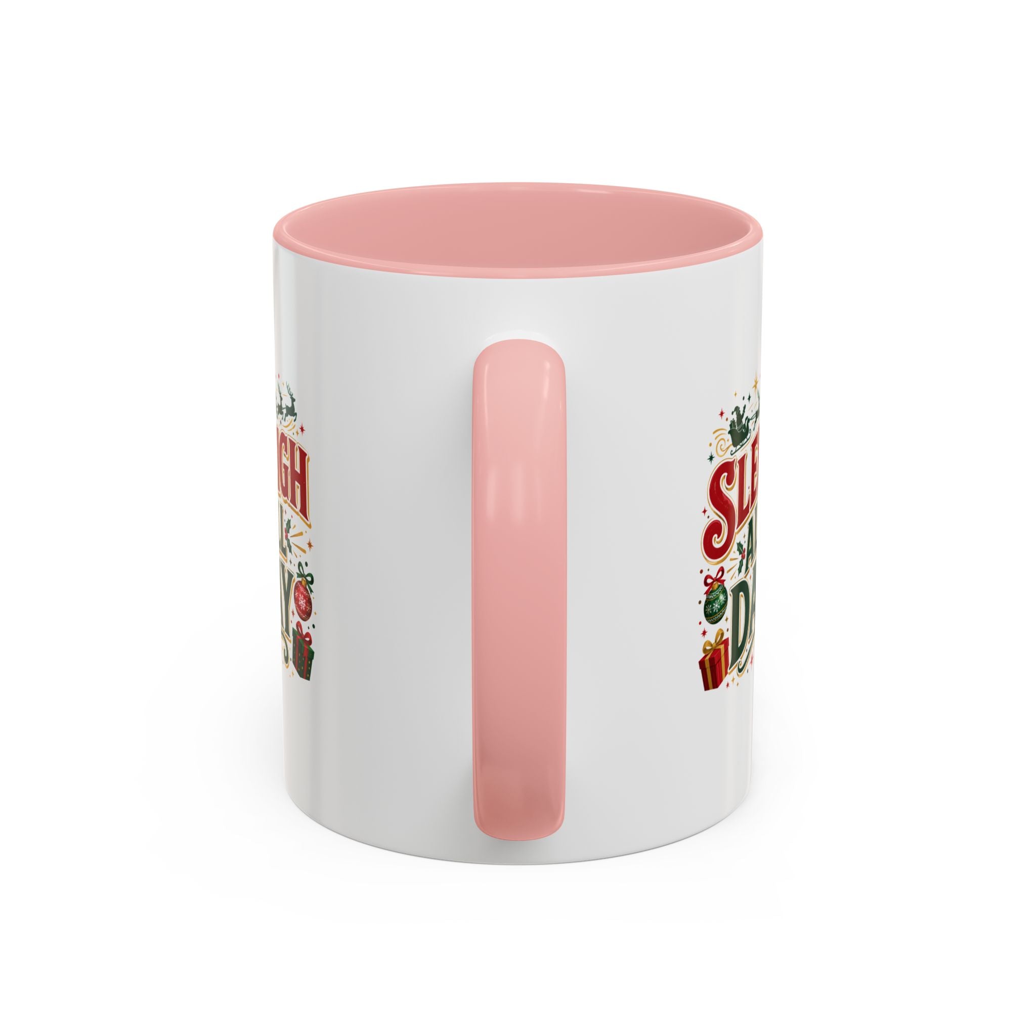 Sleigh All Day Accent Coffee Mug – Holiday Christmas Gift