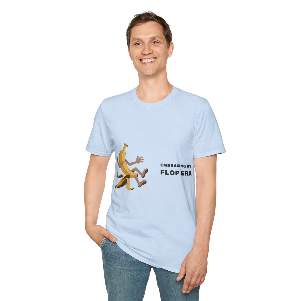 T-Shirt — Comedic Banana 'Flop Beat' Graphic Tee - Trending Now - September 2026