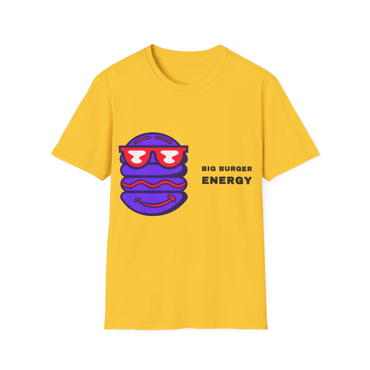 Big Bubbly Energy T-Shirt — Fun Sunglasses Emoji Graphic Tee - Trending Now - September 2026
