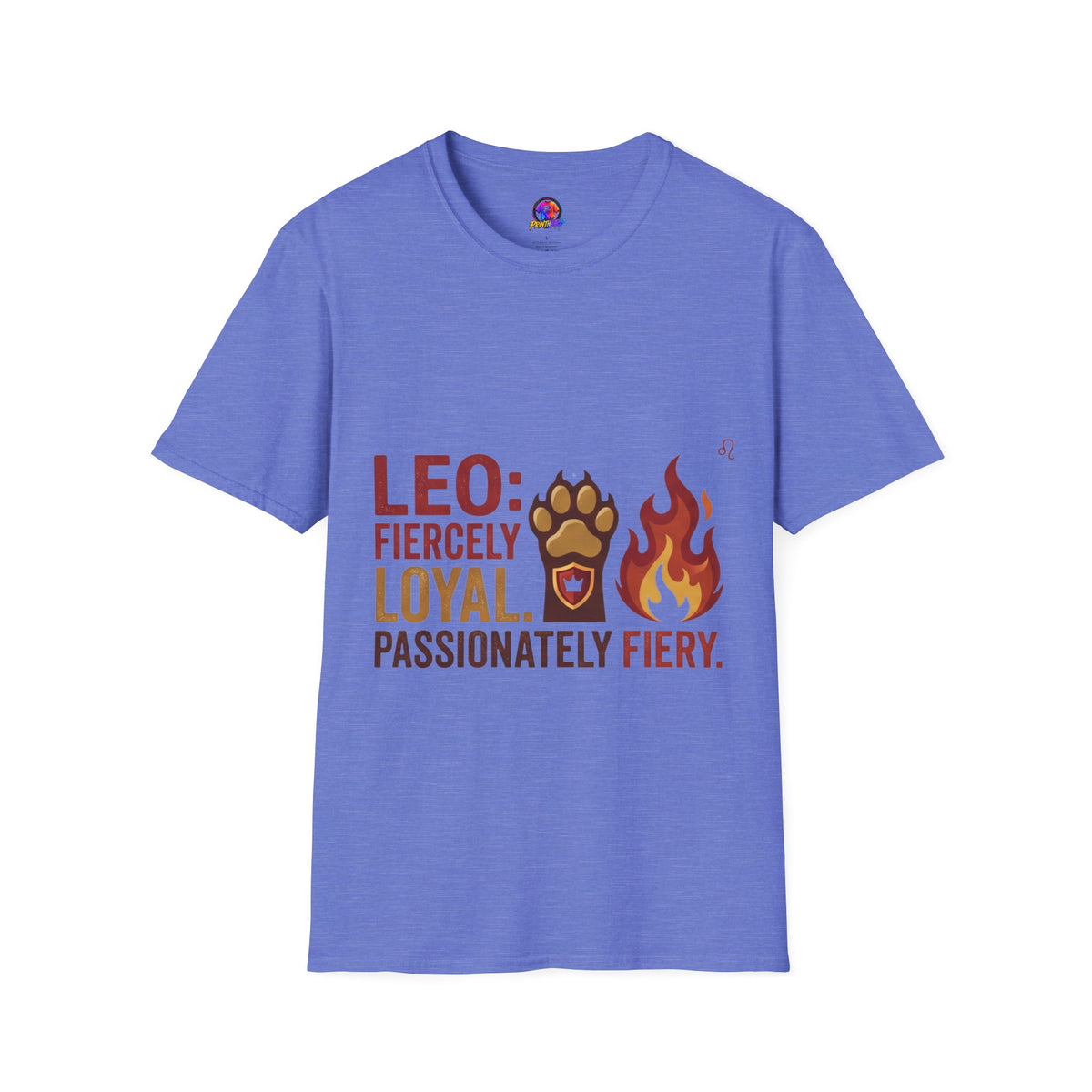 Leo Zodiac T-Shirt — Fiercely Loyal, Passionately Fiery Tee