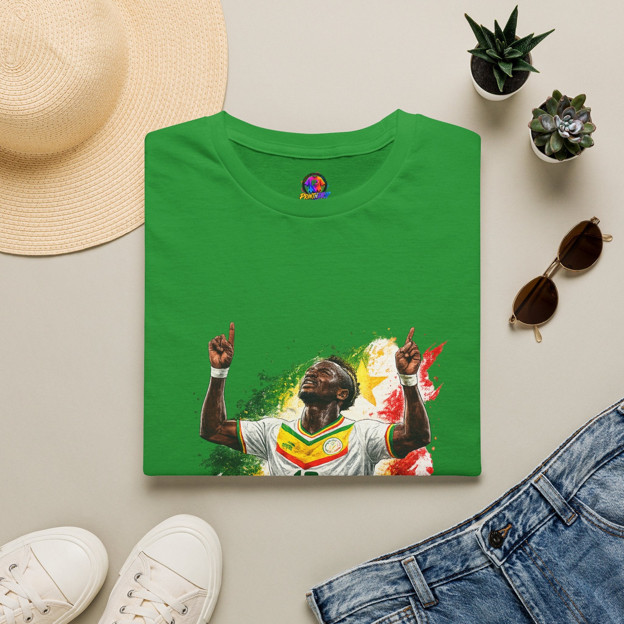 Senegal Sadio Mané Football Shirt – Tribute Soccer Tee