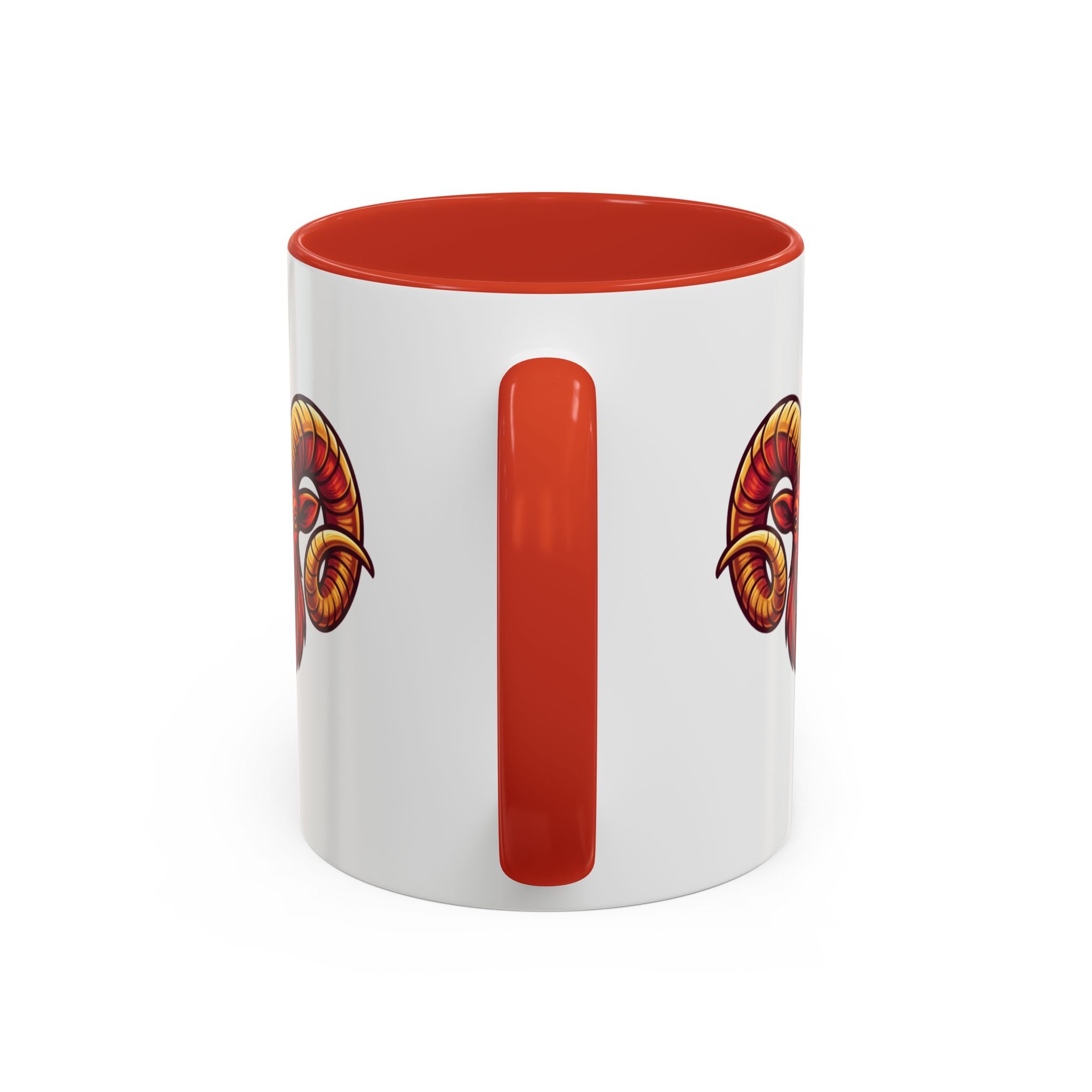Aries Ram Accent Coffee Mug — Zodiac Goat Horoscope Gift