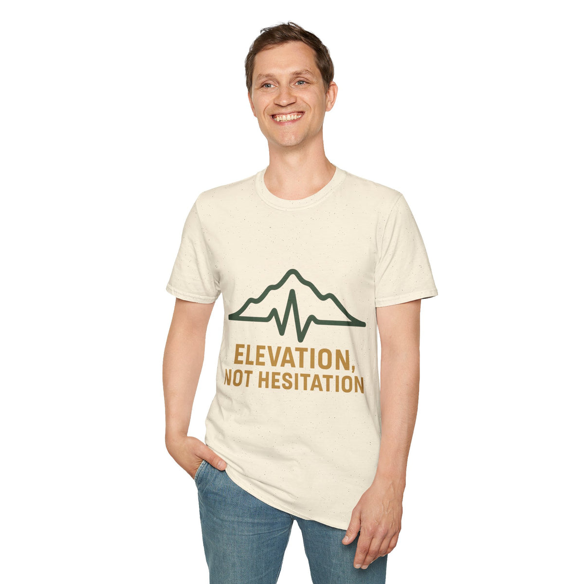 Elevation Not Hesitation Mountain T-Shirt — Adventure Outdoors Tee - Trending Now - September 2026