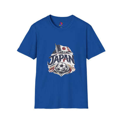 Japan Soccer T-Shirt – Vintage Flag & Crest Football Tee