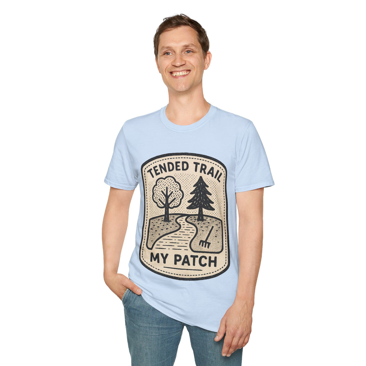 Guided Trail My Patch Vintage Badge T-Shirt, Retro Outdoor Hiking Graphic Tee - Trending Now - September 2026
