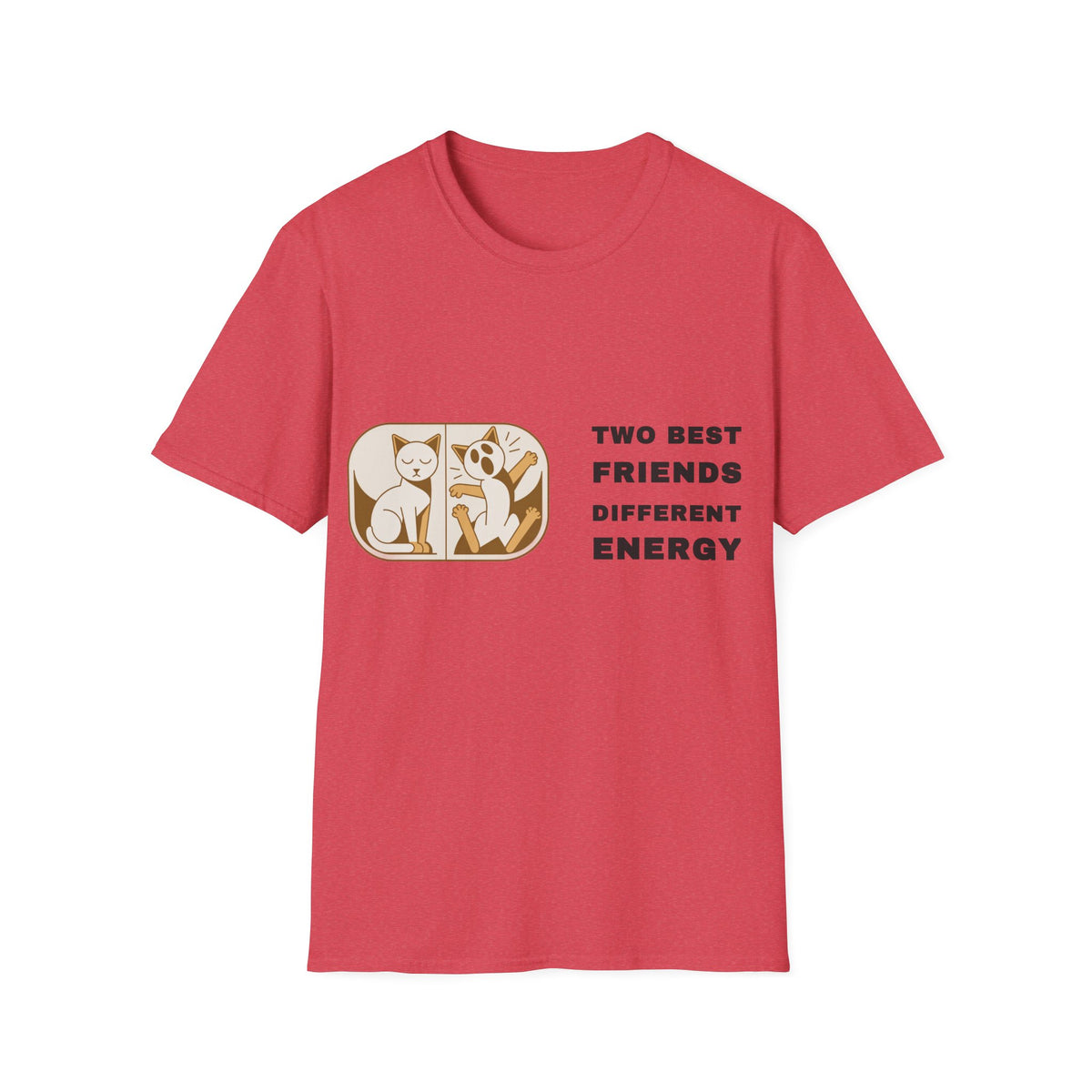 Cat and Dog T-Shirt — "Two Best Friends, Different Energy" Cute Pet Graphic Tee - Trending Now - September 2026