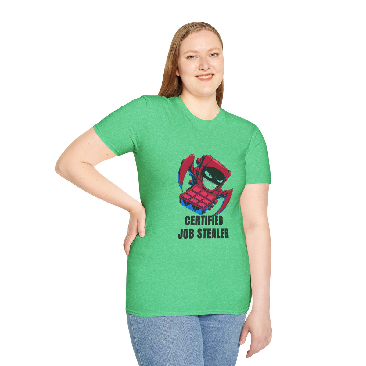 Certified Job Stealer T-Shirt — Funny Cartoon Ninja Heist Tee - Trending Now - August 2026