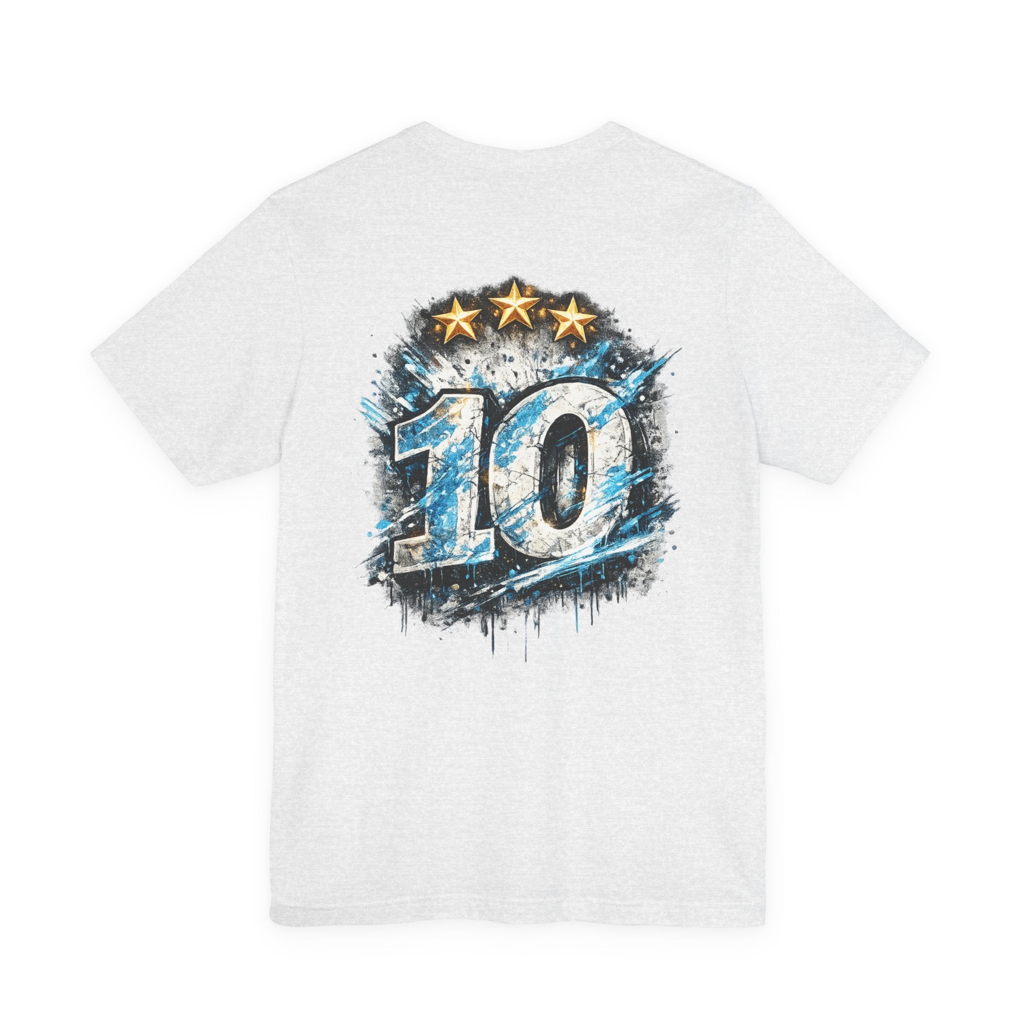 Buenos Aires Nights T‑Shirt — '10' Grunge Graphic Tee - Argentina No. 10