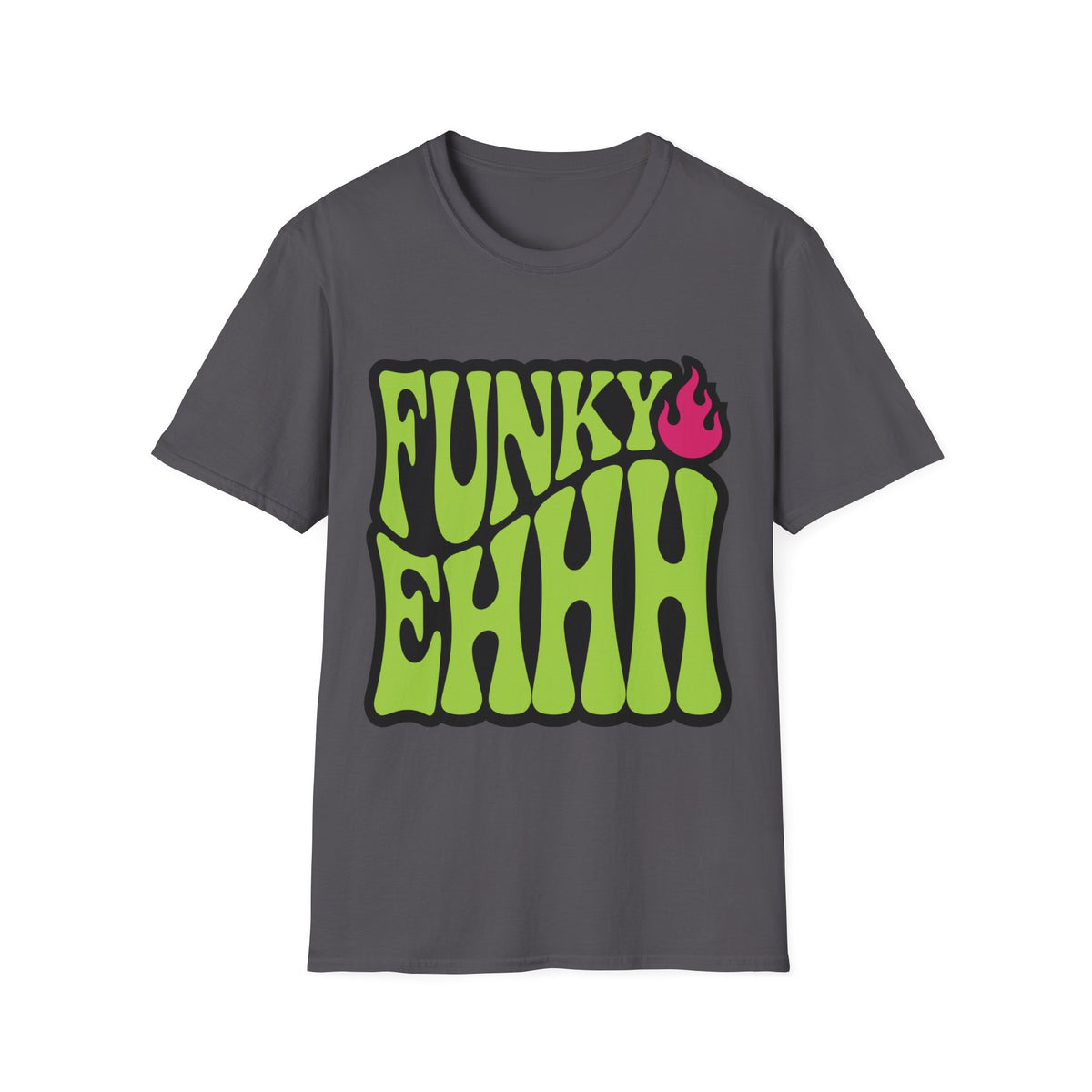 Funky Chili T-Shirt — Retro Psychedelic Green Flame Graphic Tee - Trending Now - August 2026