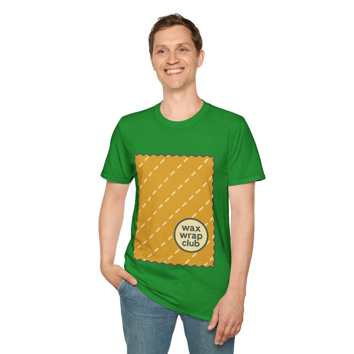 T‑Shirt — "Work Hard Stay Humble" Minimal Yellow Patch Design- Trending Now - September 2026