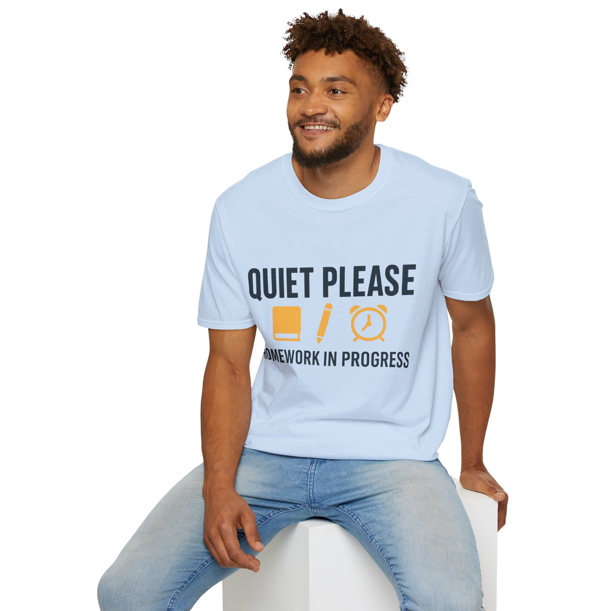 Quiet Please Pocket Tee — Minimalist 'Quiet Please' Graphic T-Shirt - Trending Now - August 2026