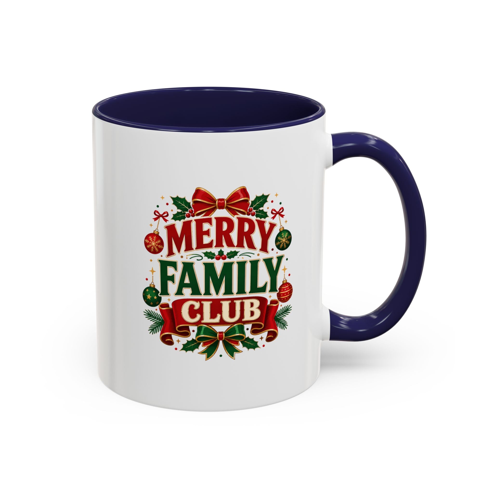 Accent Coffee Mug Merry Family Club