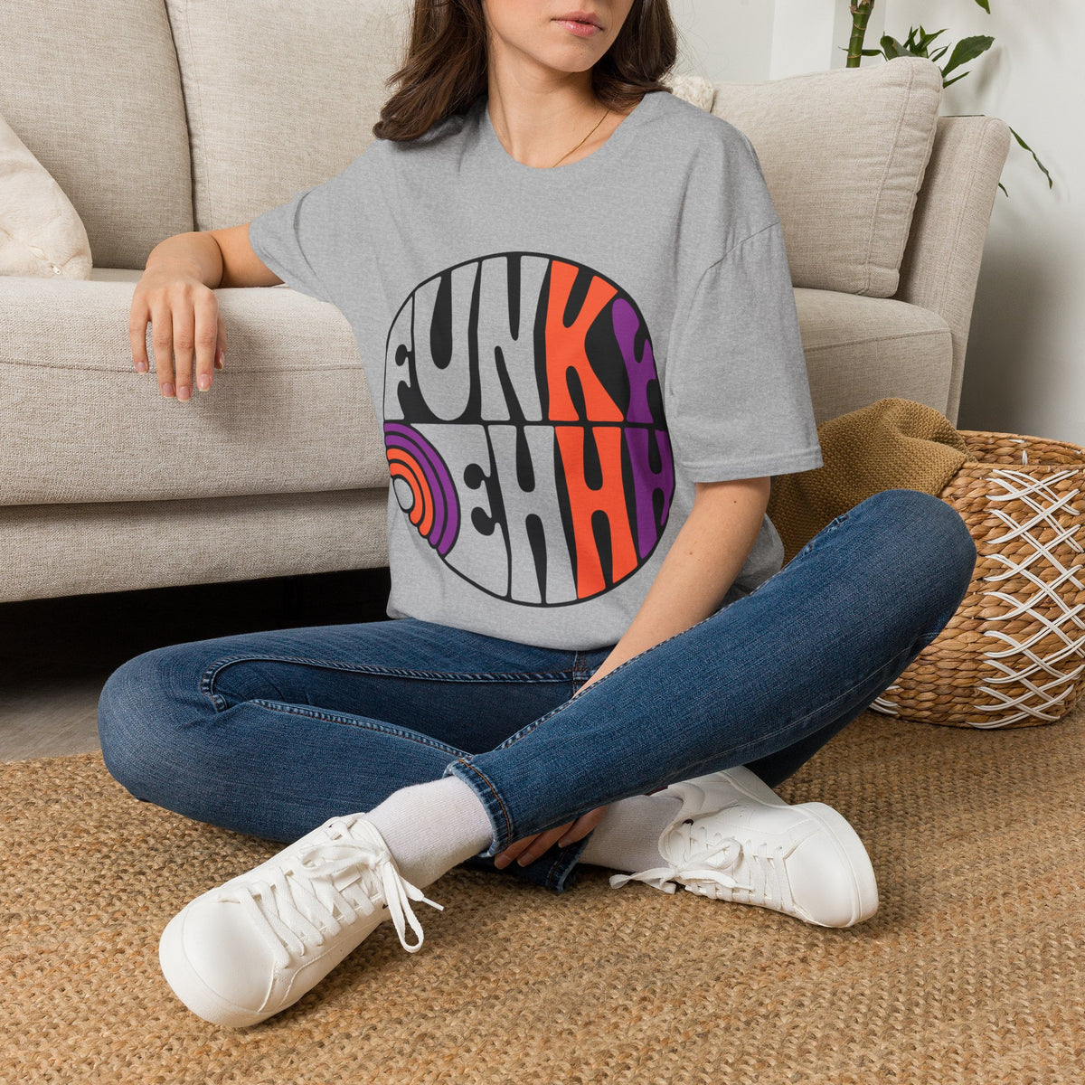 Funk Vibes Graphic T-Shirt — Retro 70s Circle Design - Trending Now - August 2026