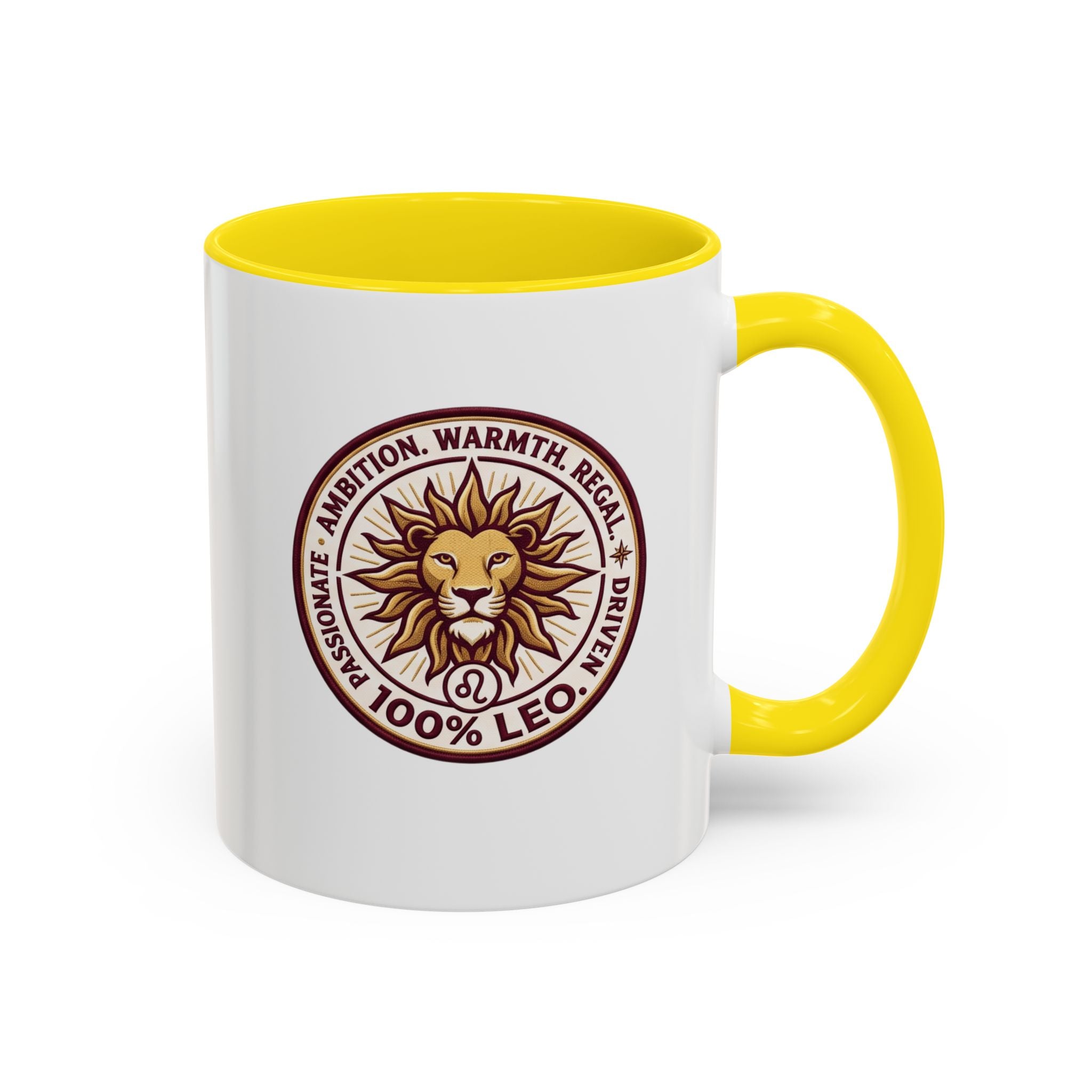 Leo Zodiac Coffee Mug — 100% Leo Lion Horoscope Gift