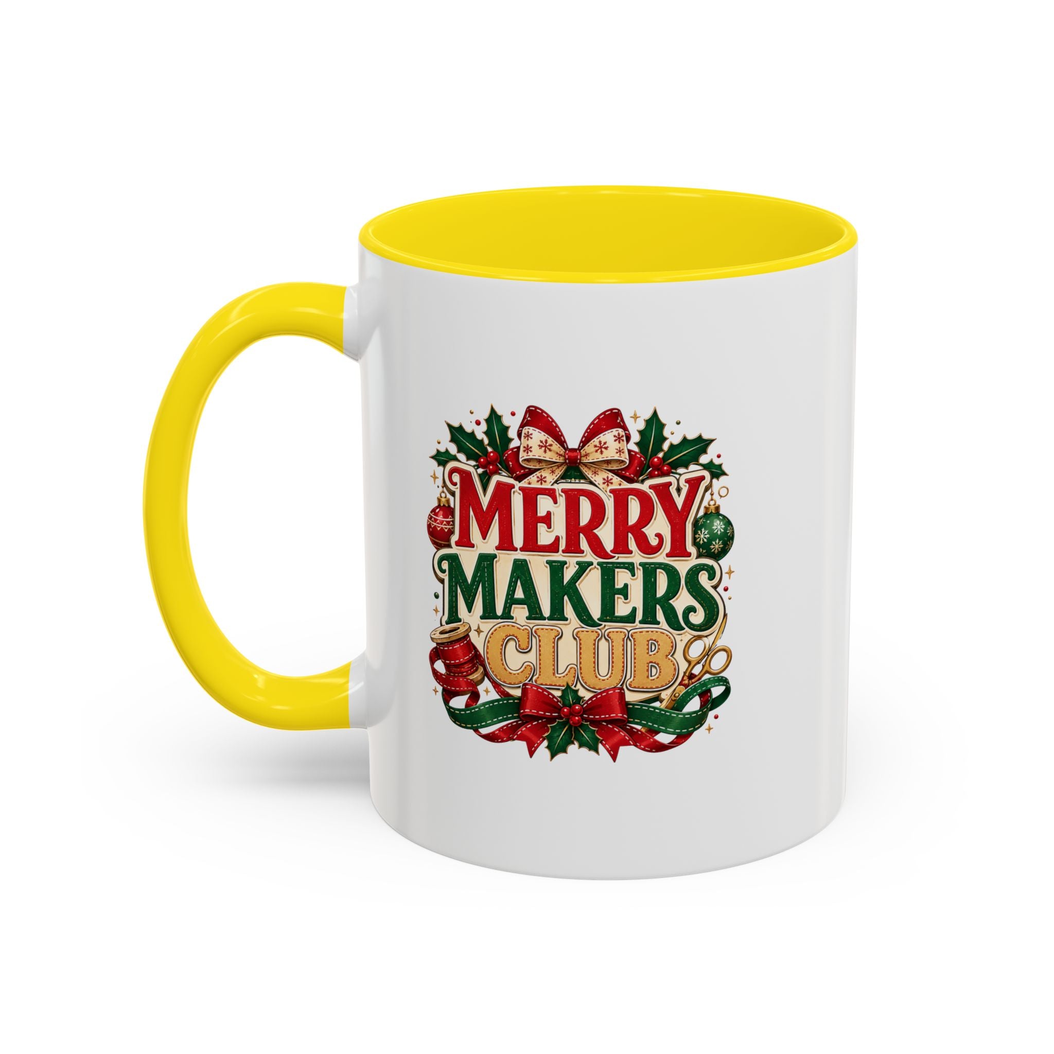 Accent Coffee Mug Merry Makers Club