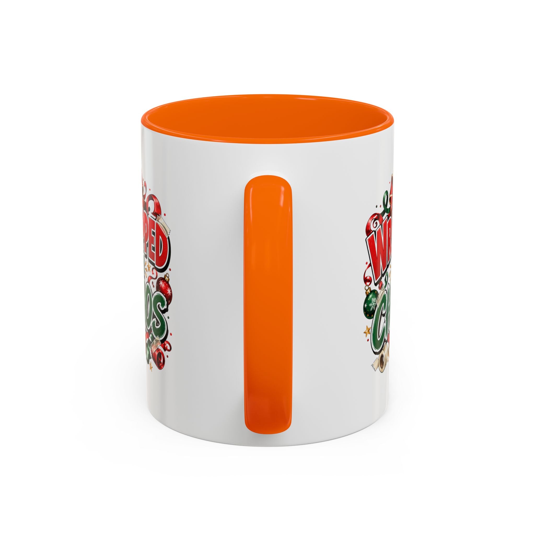 Wrapped in Chaos Christmas Coffee Mug