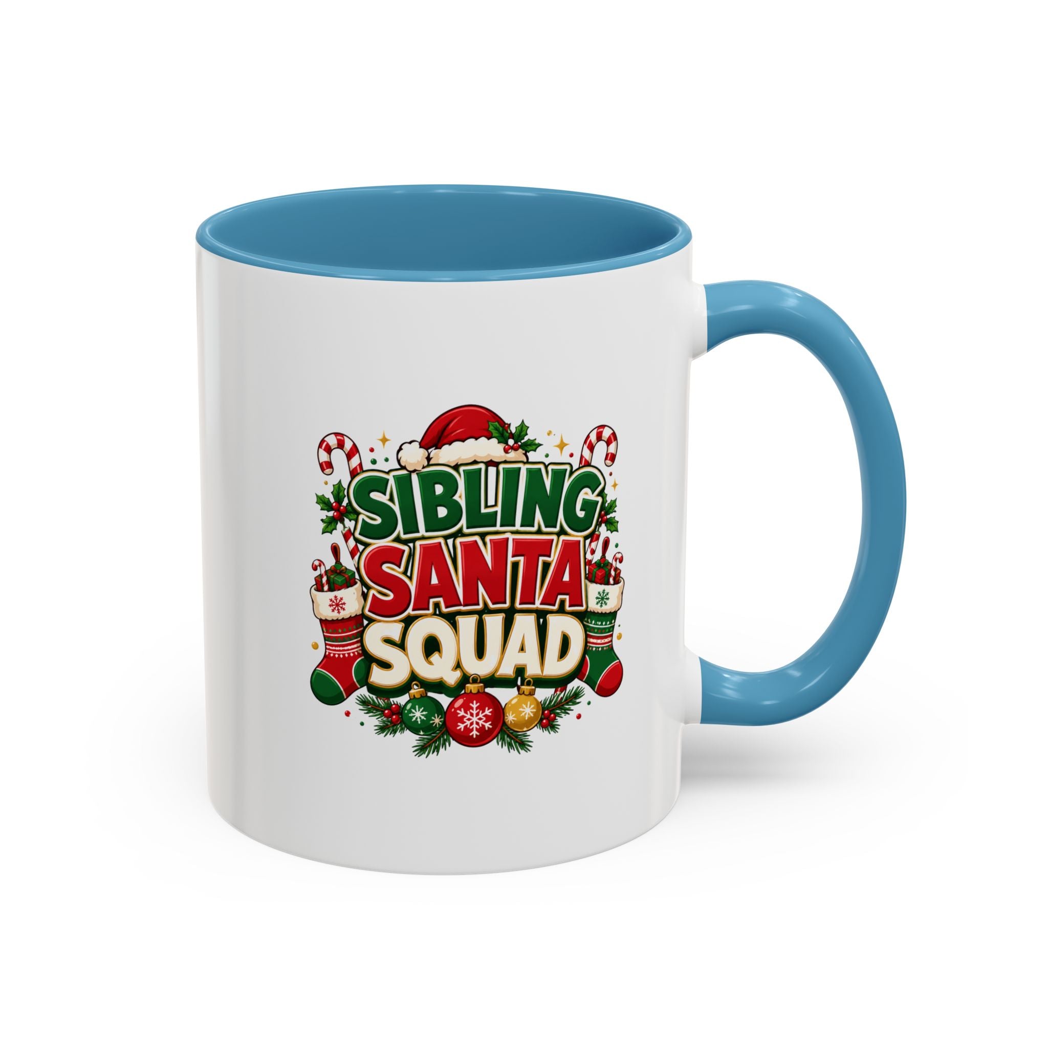 Sibling Santa Squad Coffee Mug