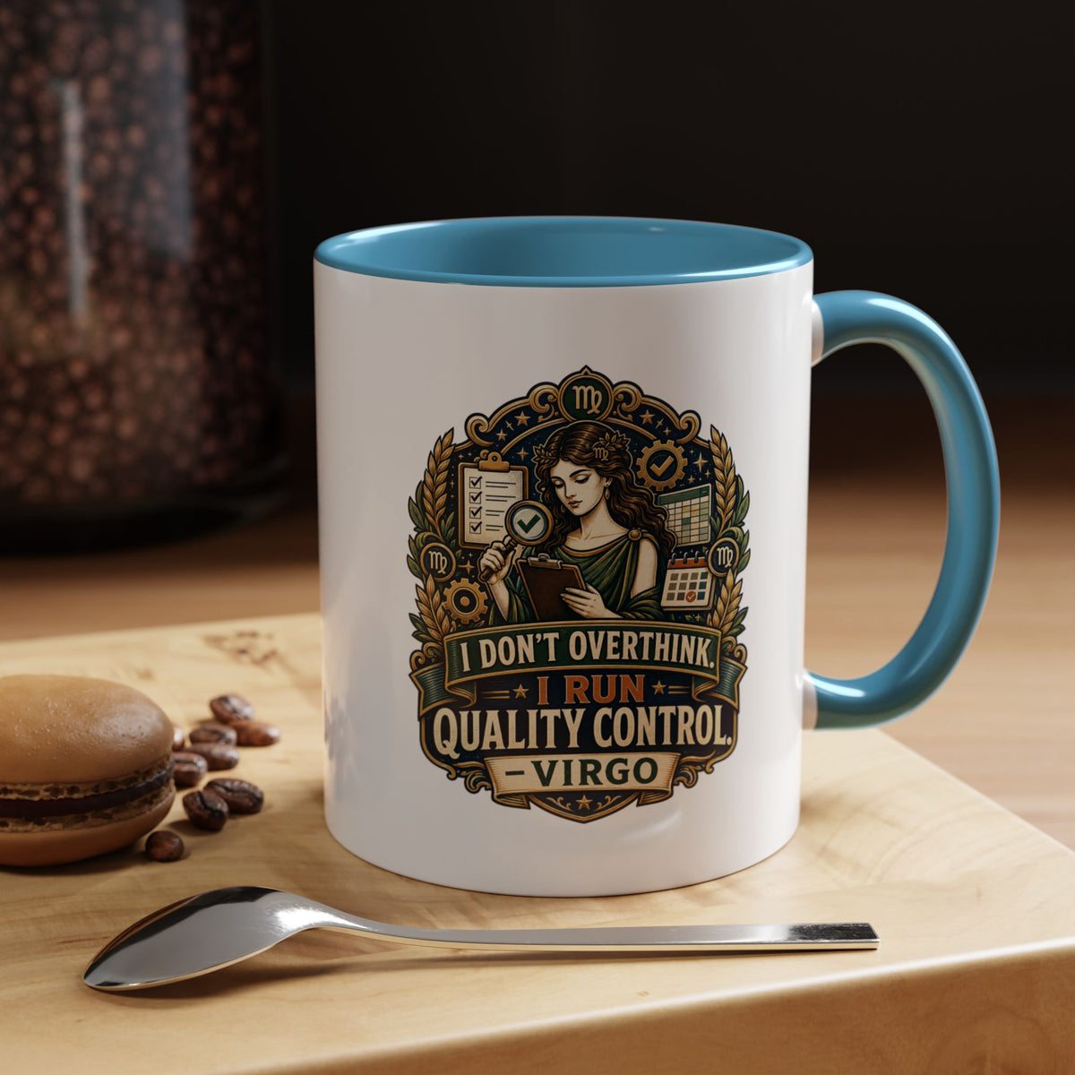 Zodiac Virgo Accent Coffee Mug
