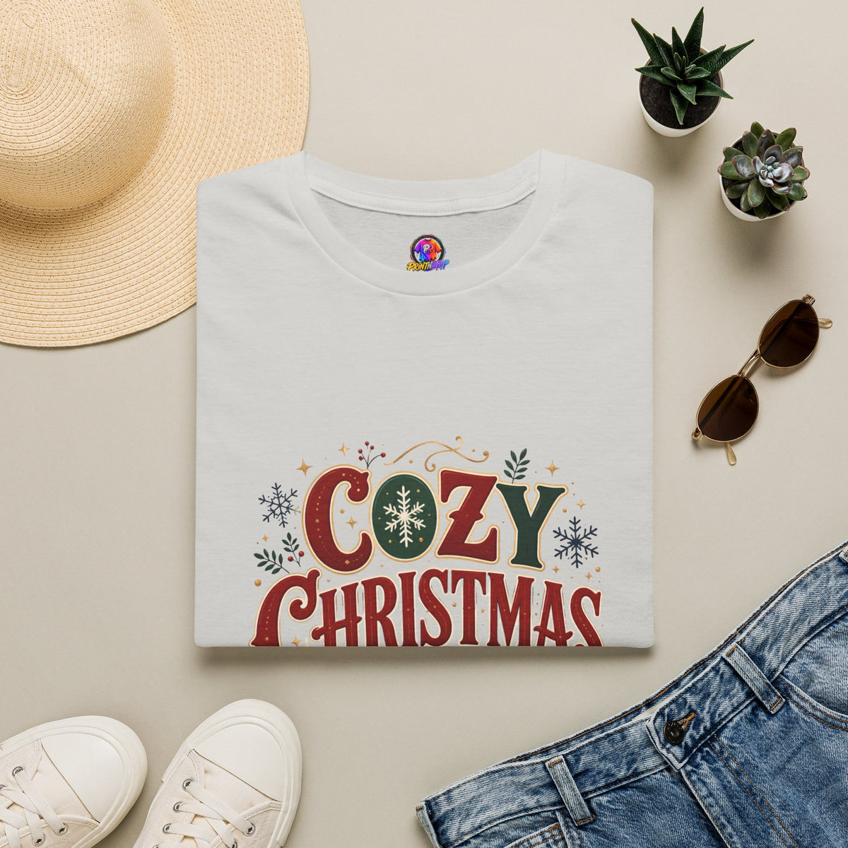 Cozy Christmas Vibes T-Shirt