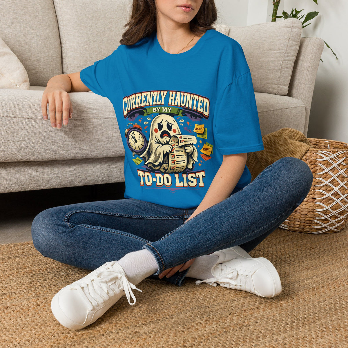 Halloween Currently Haunted Unisex Softstyle T-Shirt