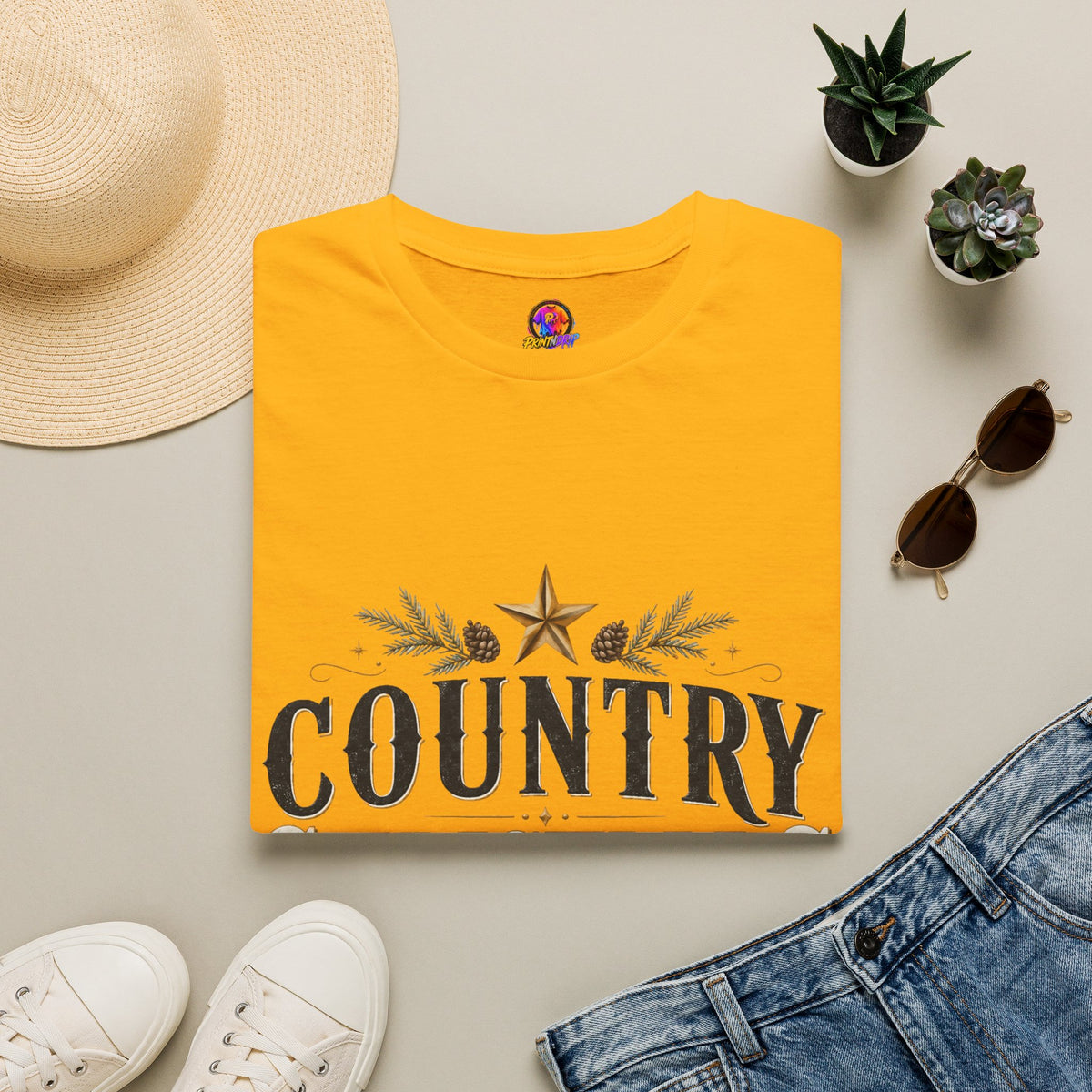 Country Christmas Club T-Shirt