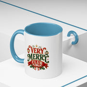Very Merry Club Coffee Mug — Christmas Holiday Accent Mug