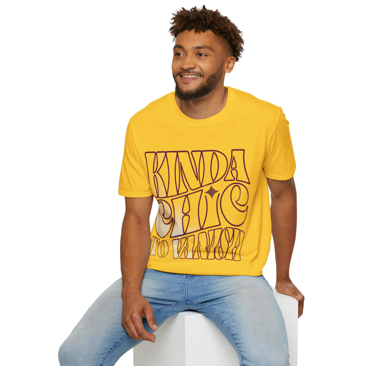 Kinda Chic Retro Graphic Tee — Vintage-Inspired Feminine Casual T-Shirt - Trending Now - August 2026