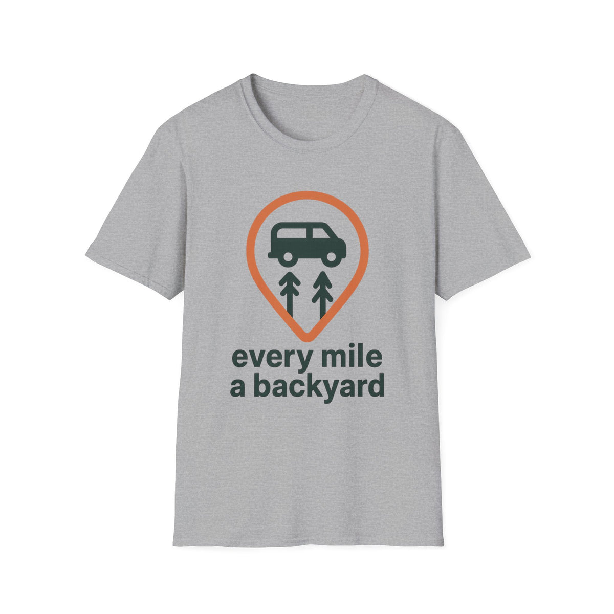 Minimalist Campervan T‑Shirt — Tiny Van Badge Graphic - Trending Now - August 2026