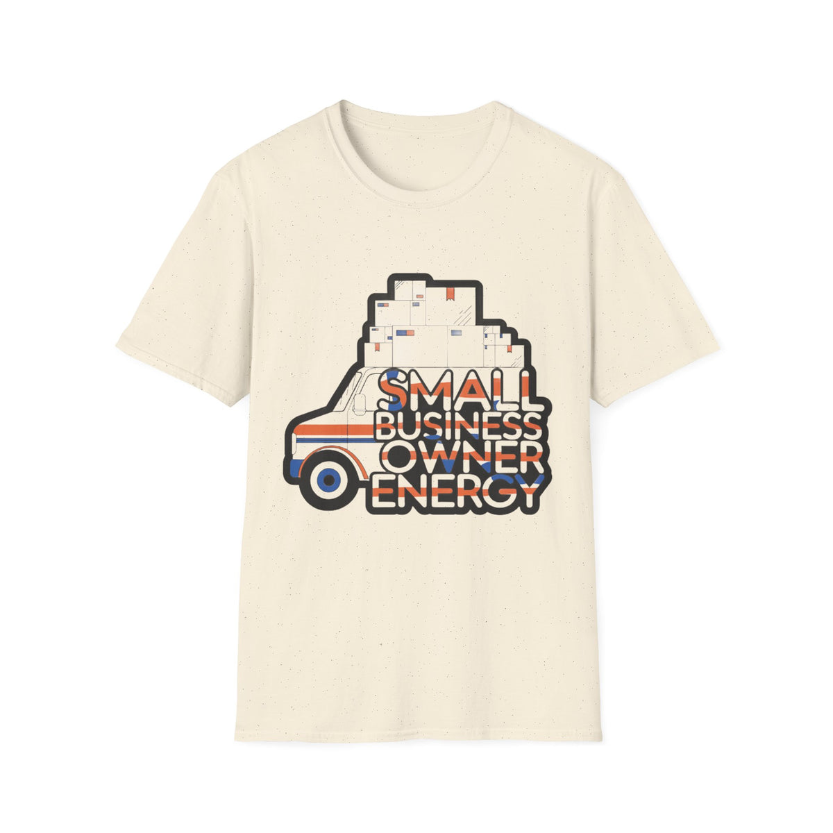 Small Business Owner Energy T-Shirt — Retro Delivery Truck Design - Trending Now - August 2026