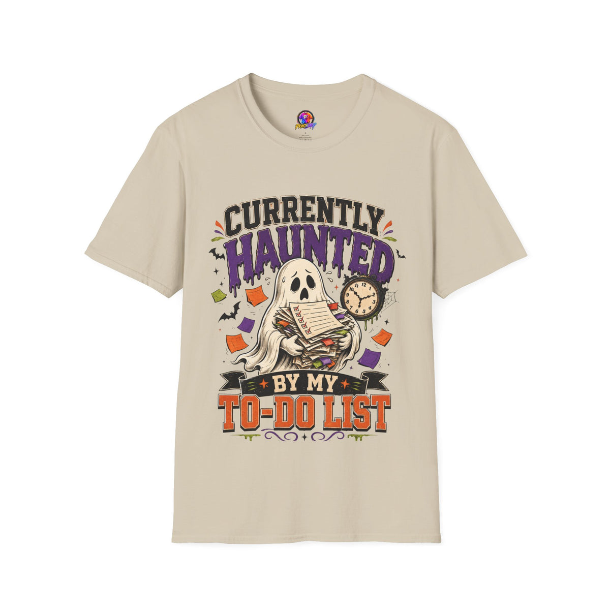 Halloween Currently Haunted Unisex Softstyle T-Shirt