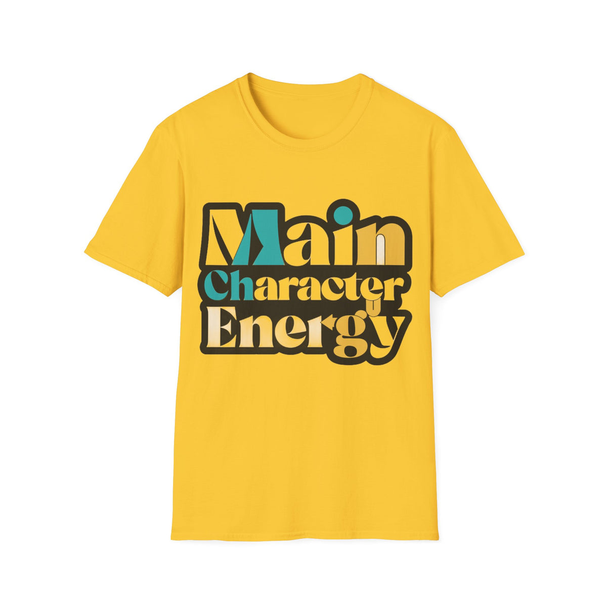 Main Character Energy T-Shirt — Retro Bold Graphic Tee - Trending Now - August 2026