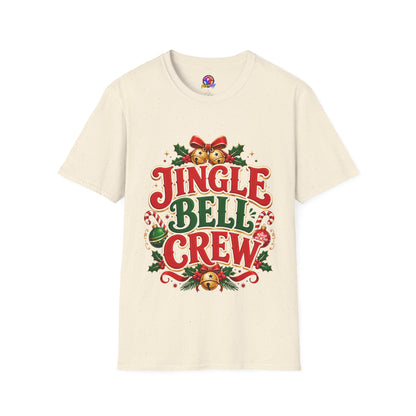 Jingle Bell Crew T-Shirt — Festive Christmas Holiday Tee