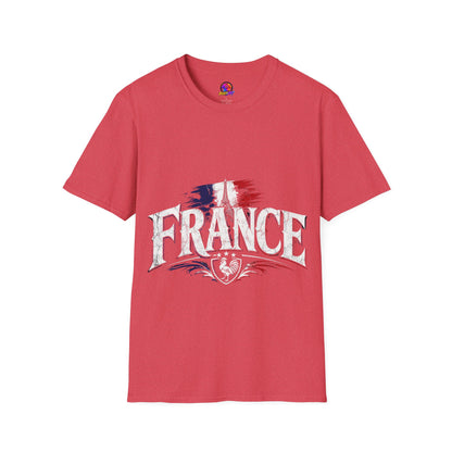 France Flag T-Shirt — Vintage Eiffel Tower French Pride Tee