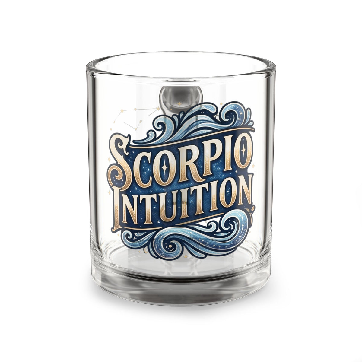 Scorpion Glass Mug Scorpio Intuition Glass Mug — 10oz Zodiac Coffee Cup