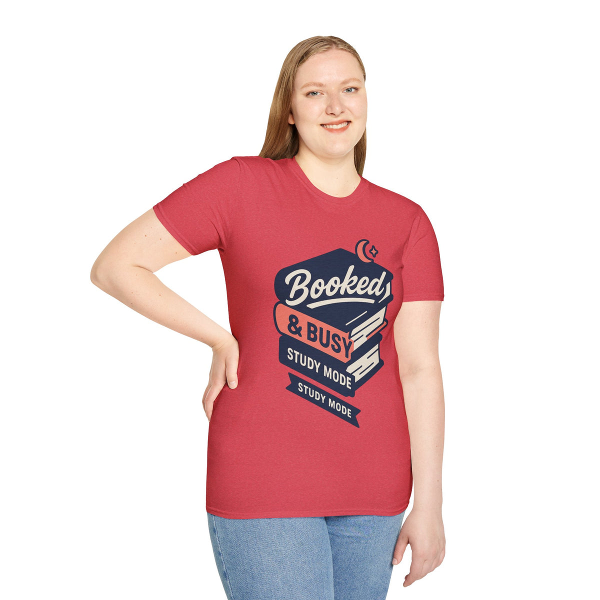 Booked & Busy T‑Shirt – Librarian/Book Lover Reading Gift - Trending Now - August 2026