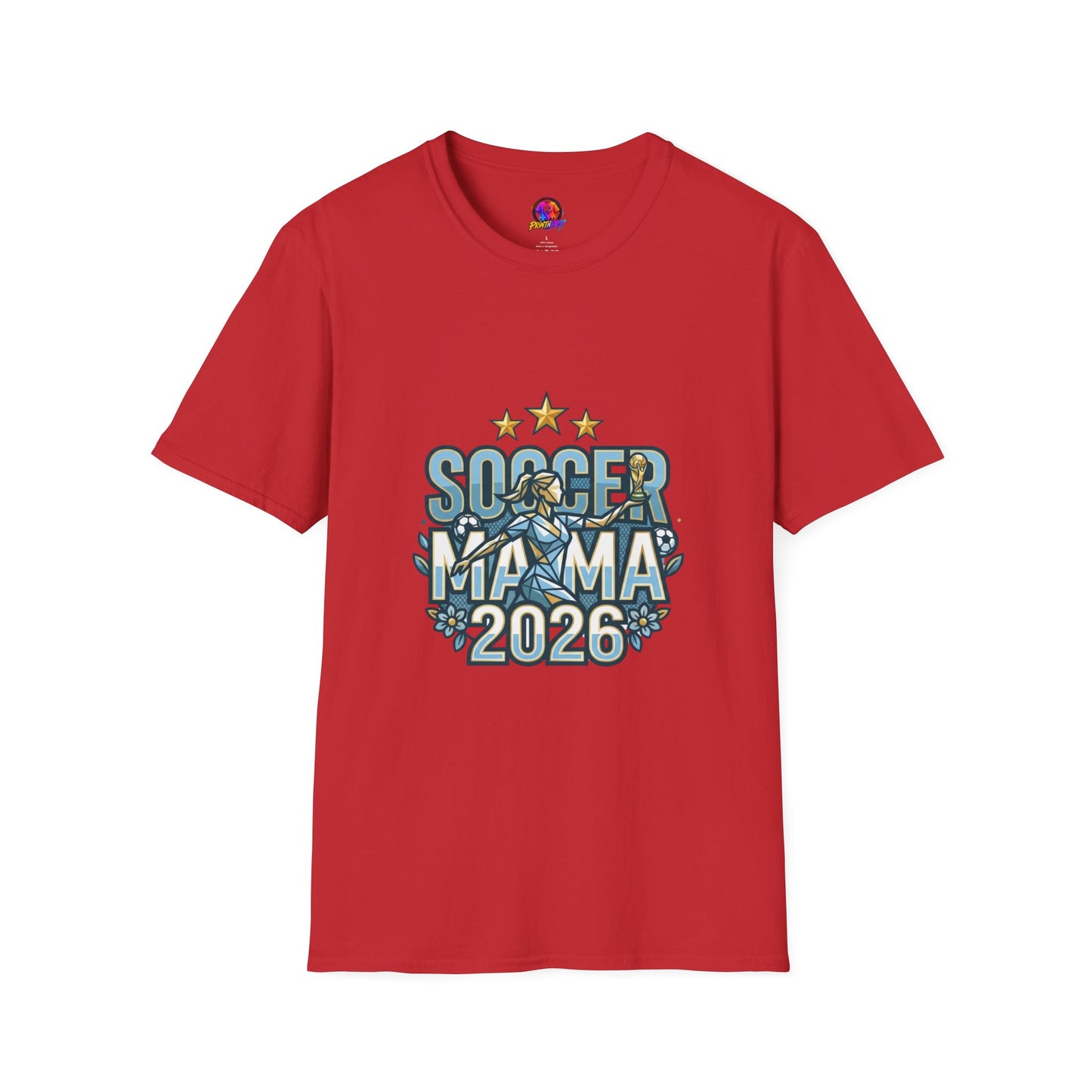 Soccer Mama 2026 T-Shirt — Women's Supporter Mom Tee