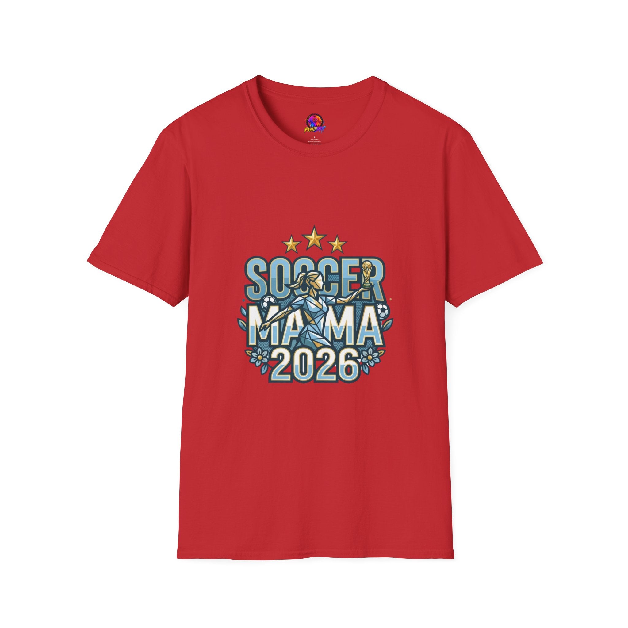 Soccer Mama 2026 T-Shirt — Women's Supporter Mom Tee