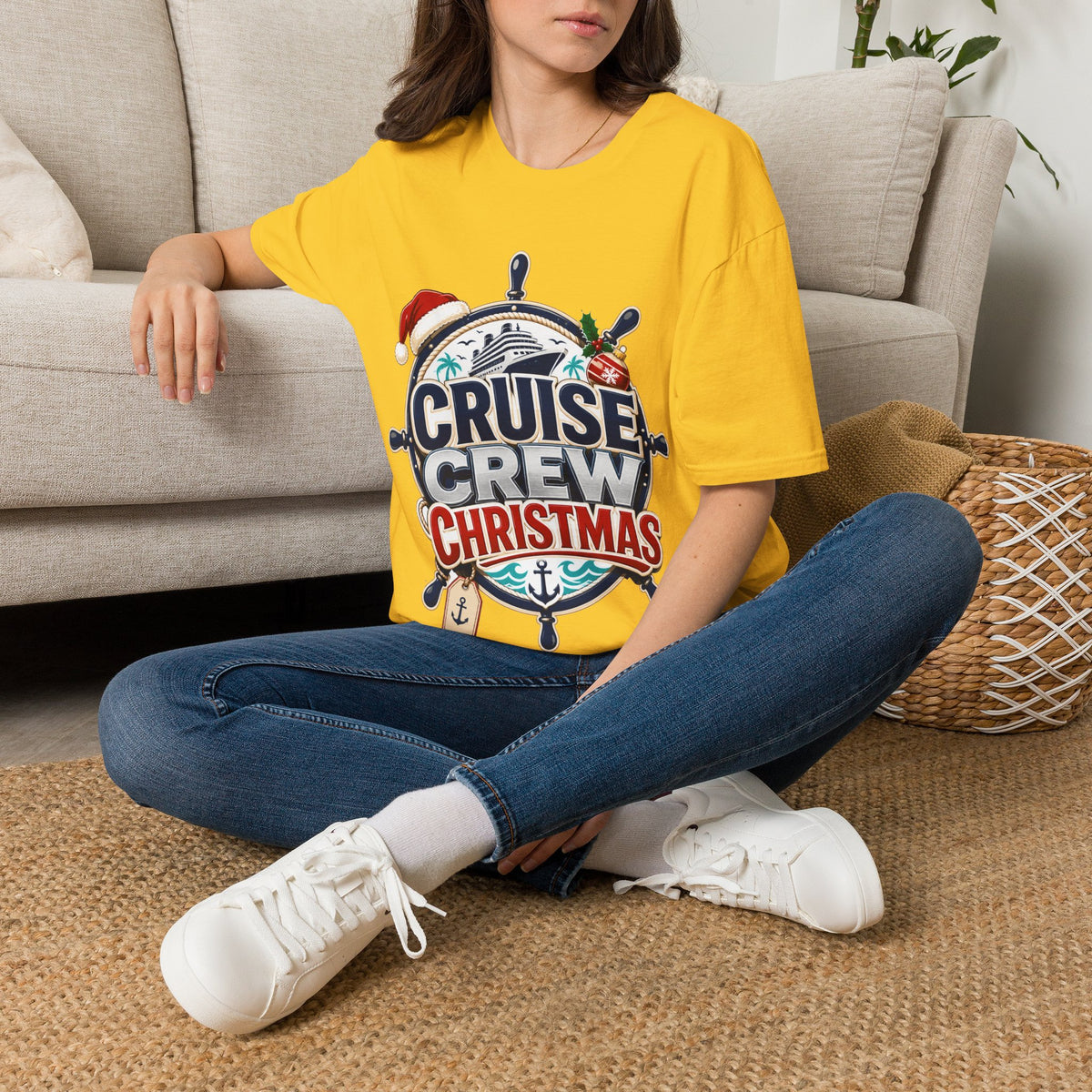 Cruise Crew Christmas T-Shirt — Holiday Cruise Vacation Tee
