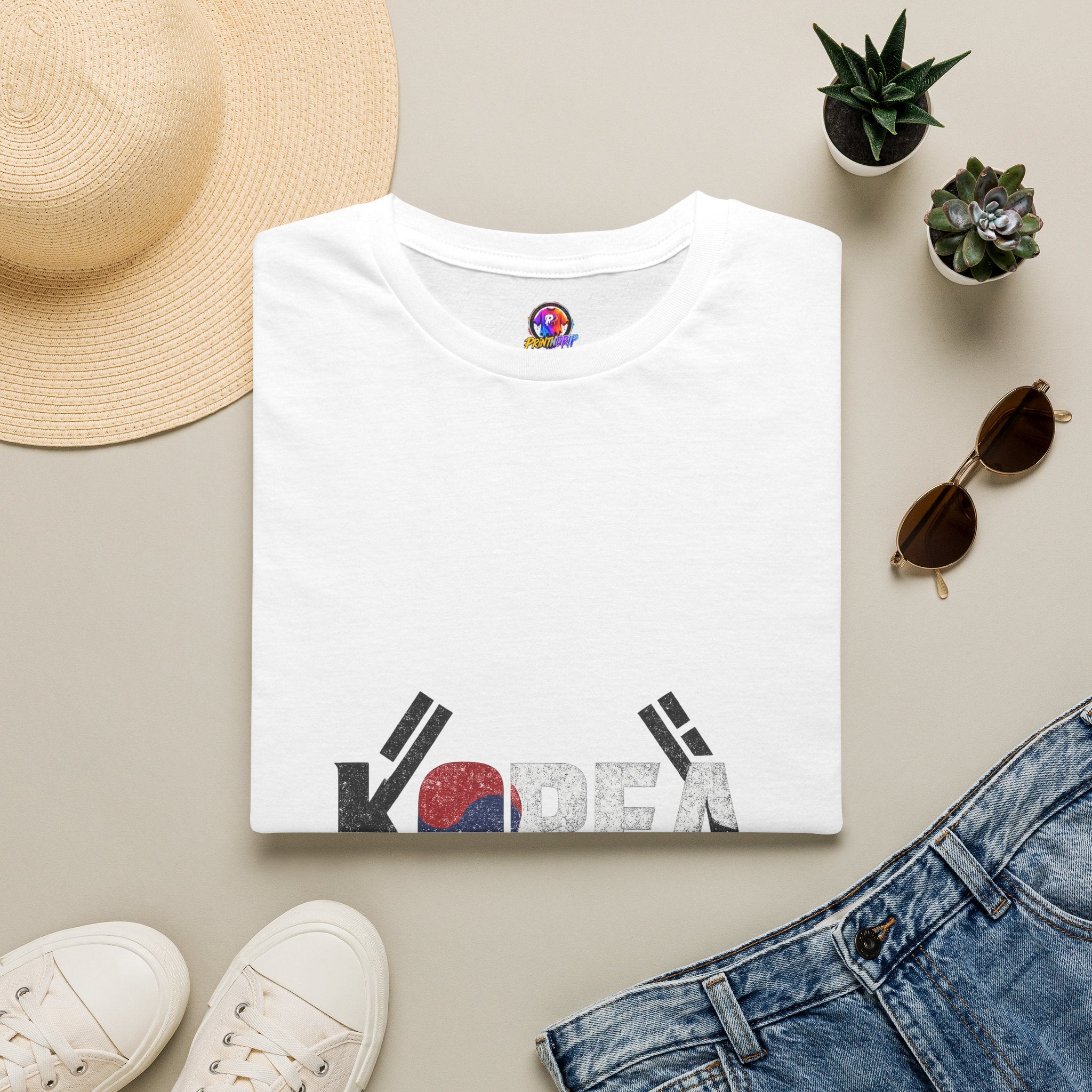 Korea Flag Graphic T-Shirt — Korean Pride Tee