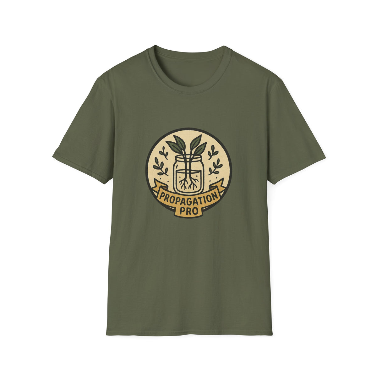 Herbal Apothecary Logo T-Shirt — Botanical Plant Badge Tee - Trending Now - August 2026