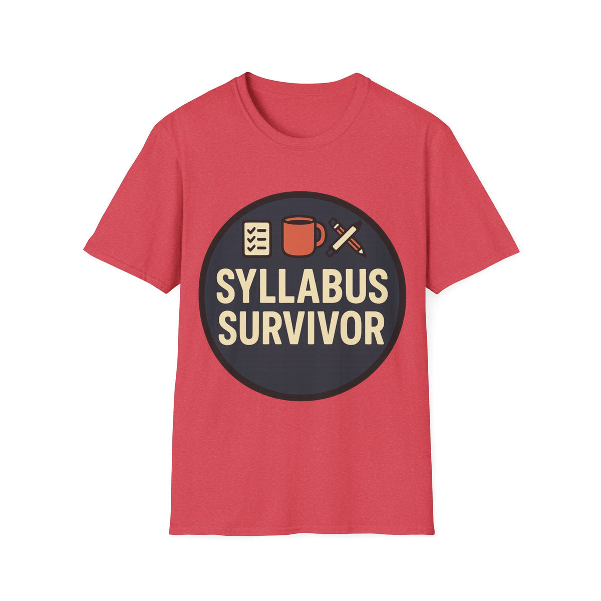 Syllabus Survivor T-Shirt — Funny Teacher/Student Back-to-School Tee - Trending Now - August 2026