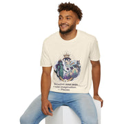 Pisces Zodiac Mystical Mermaid Art T-Shirt — "Sensitive soul with a wild imagination"
