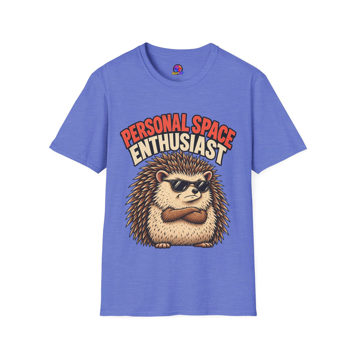 Personal Space Enthusiast T-Shirt — Funny Hedgehog Graphic Tee