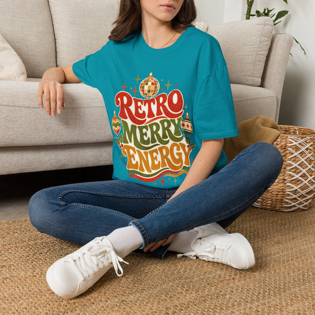 Retro Merry Energy T-Shirt