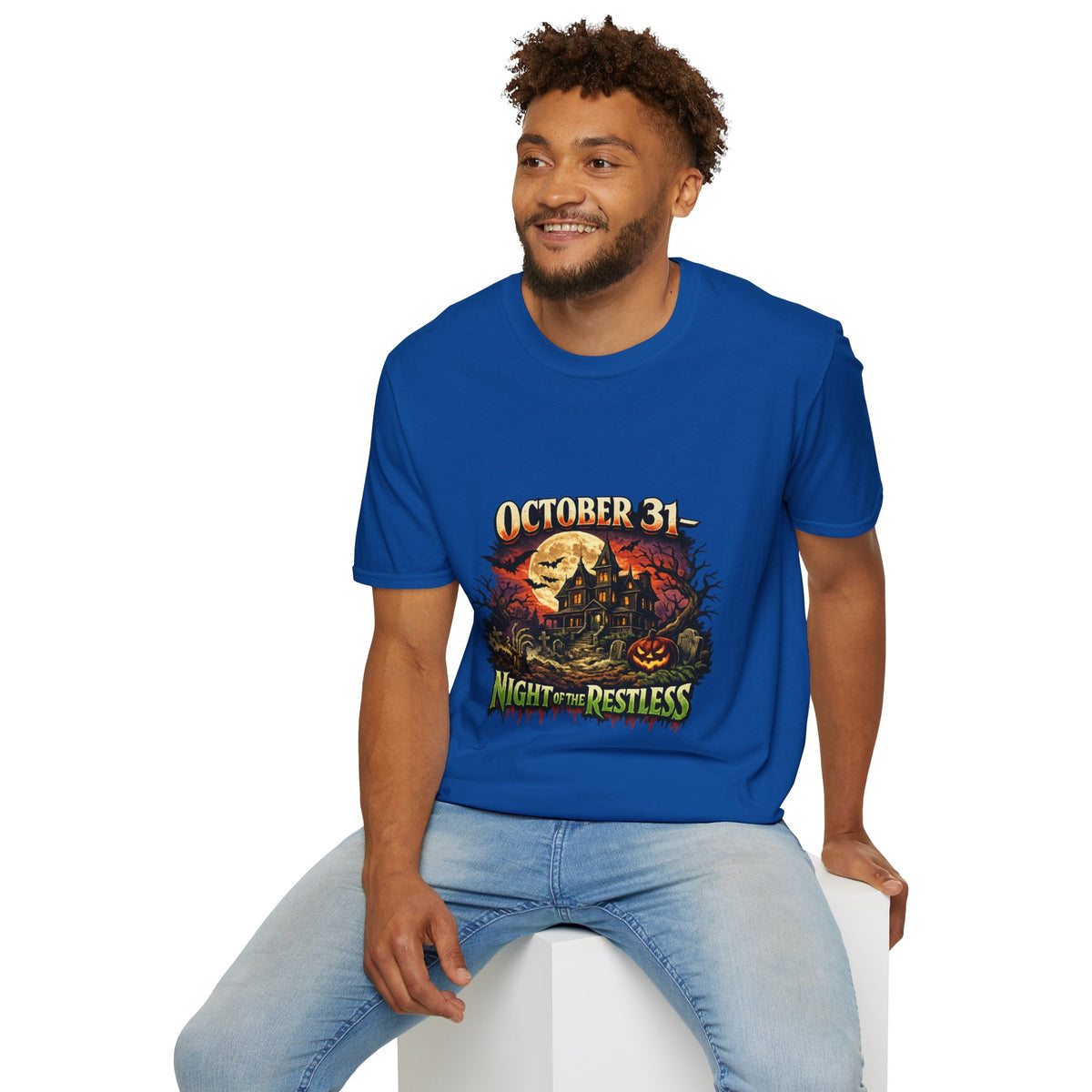 Halloween October 21 Unisex Softstyle T-Shirt