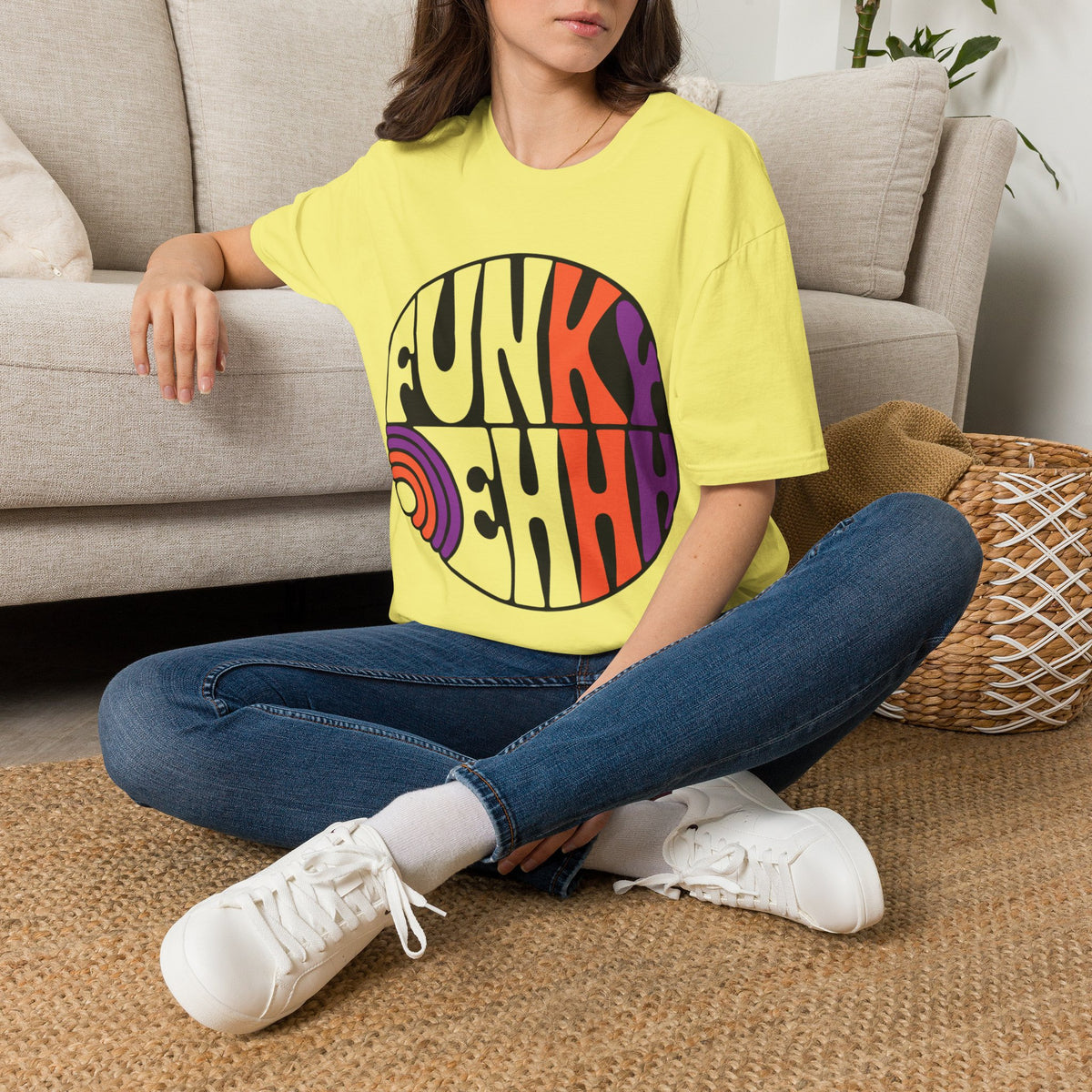 Funk Vibes Graphic T-Shirt — Retro 70s Circle Design - Trending Now - August 2026