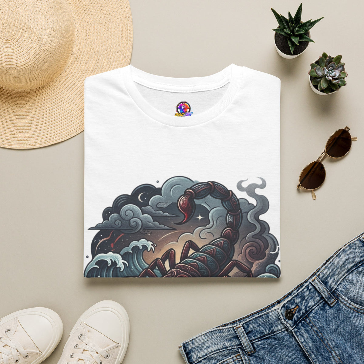 Scorpion Wave Unisex Softstyle T-Shirt