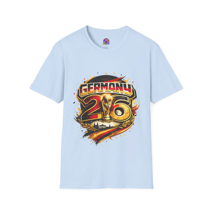 Germany 26 Skull Graphic T‑Shirt — Retro Soccer Fan Tee