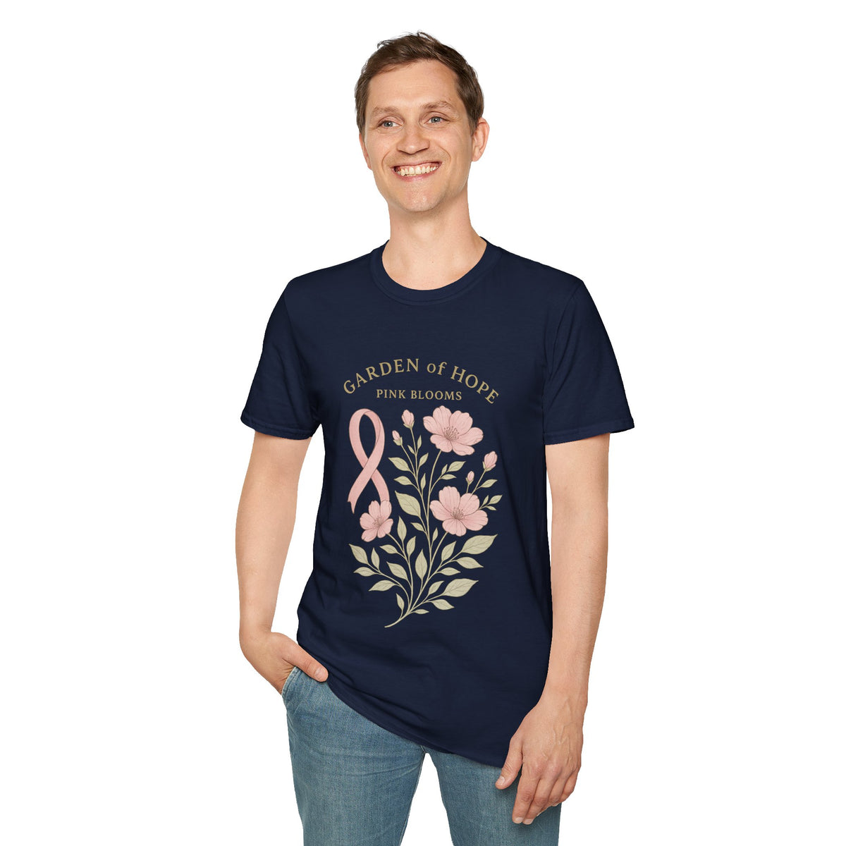 Always In Mind Pink Ribbon Wildflower T-Shirt, Breast Cancer Awareness Month Tee - Trending Now - September 2026