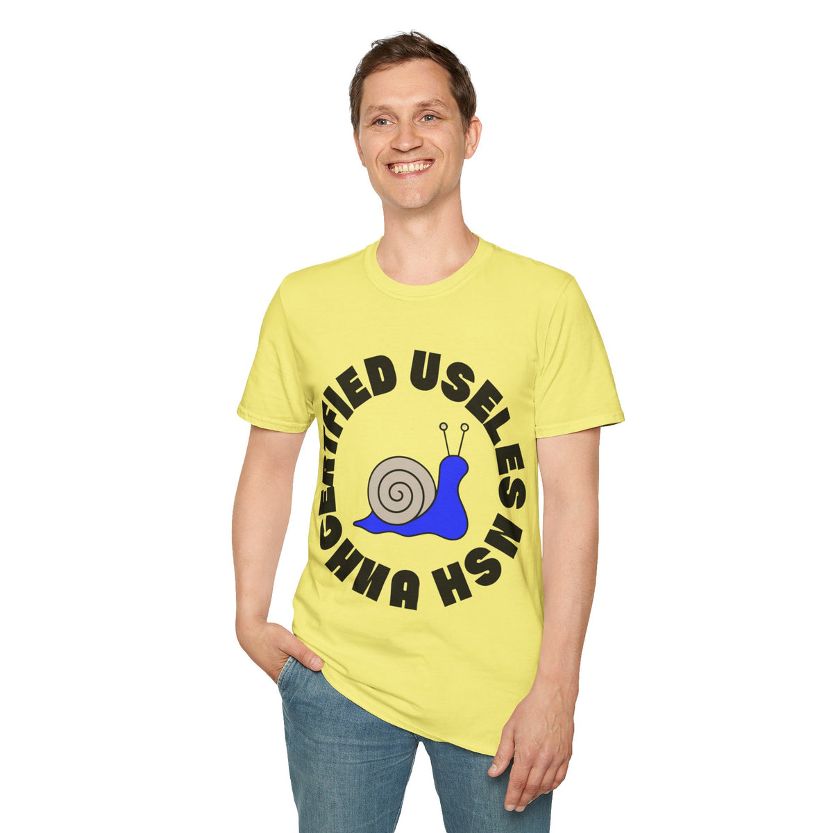 Certified Useless Snail T-Shirt — Funny Cute Graphic Tee for Sarcastic Gifts - Trending Now - August 2026